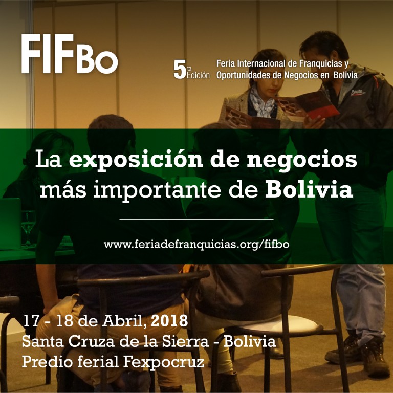 Resumen de la Exposición de Franquicias de Bolivia 2018